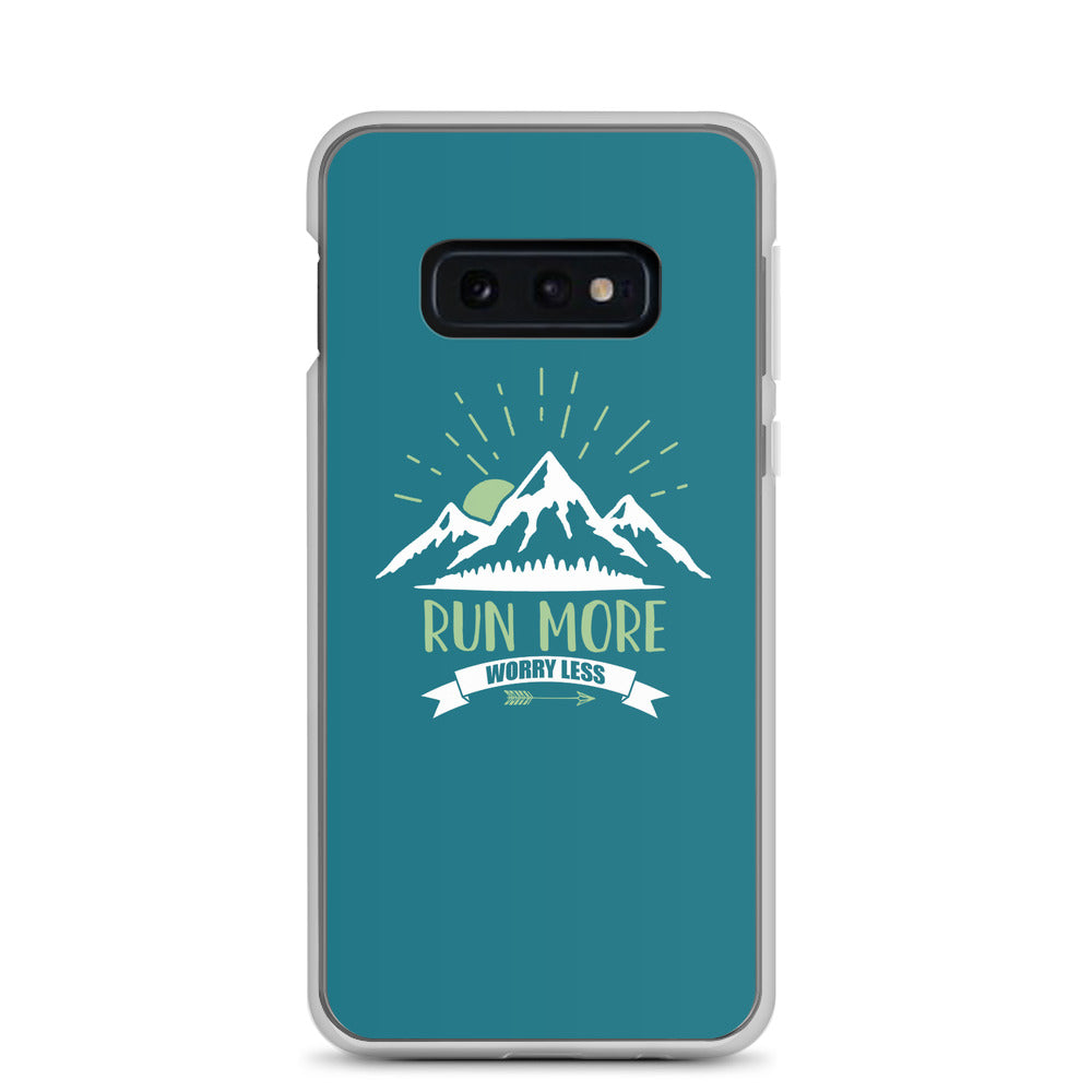 Run More Turquoise Samsung Case