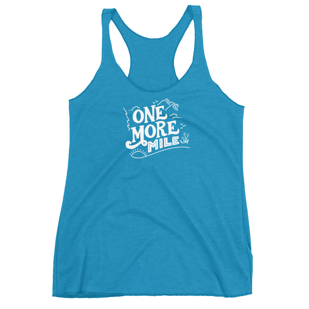 One More Mile Racerback Tanktop