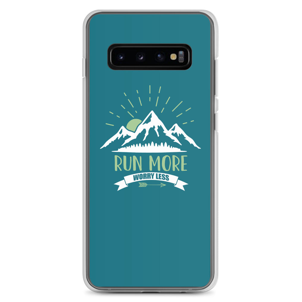 Run More Turquoise Samsung Case