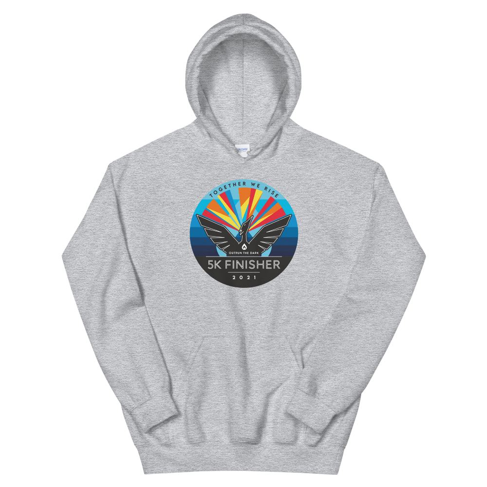 5K Together We Rise Finisher Hoodie
