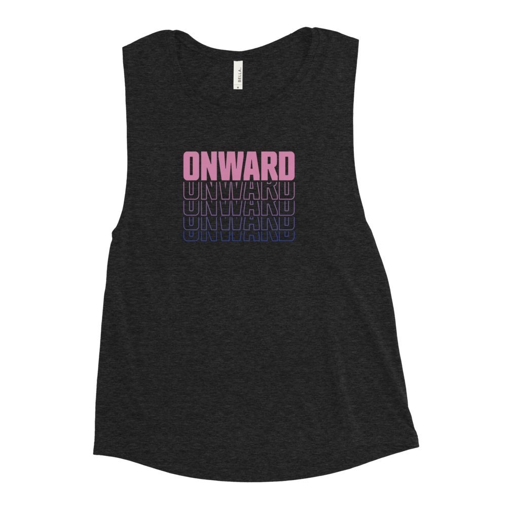 Onward Cascade Pink Ladies’ Muscle Tank