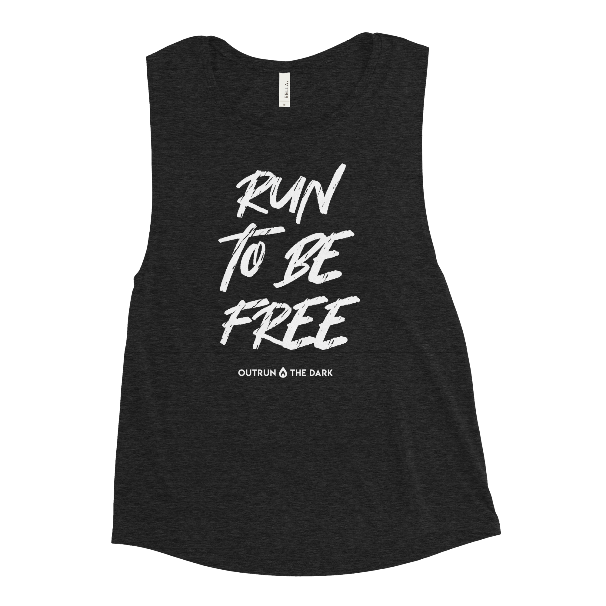 Run to be free Ladies’ Muscle Tank
