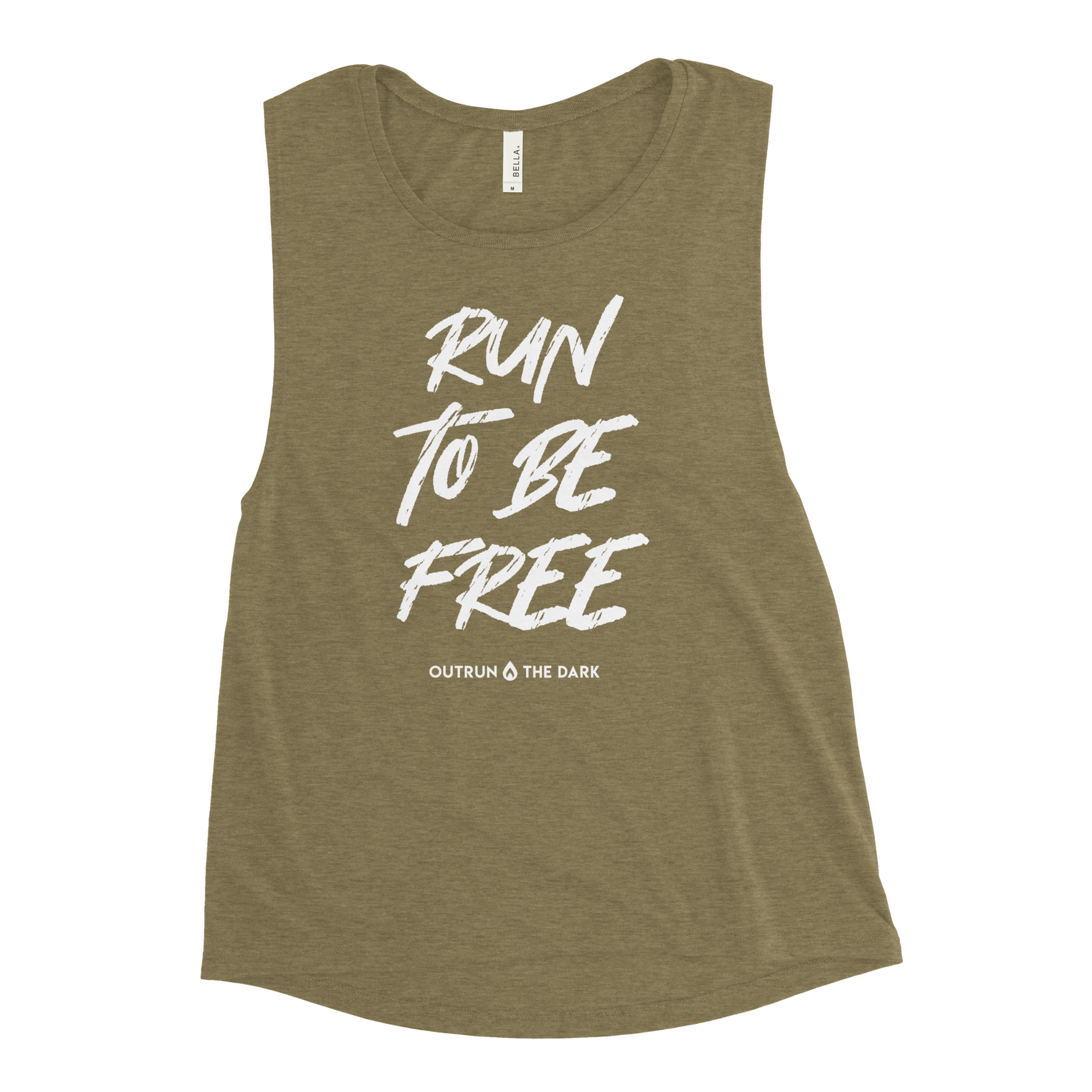Run to be free Ladies’ Muscle Tank