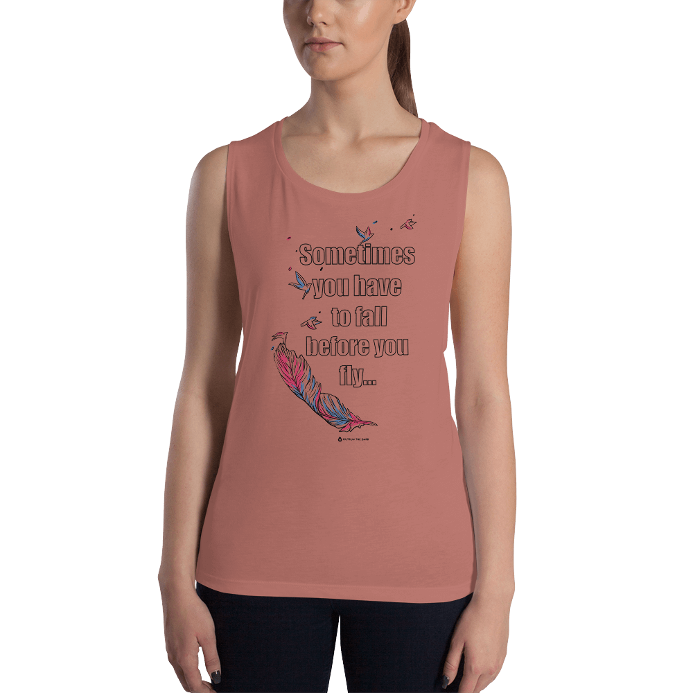 Before you fly Women's Muscle Tank
